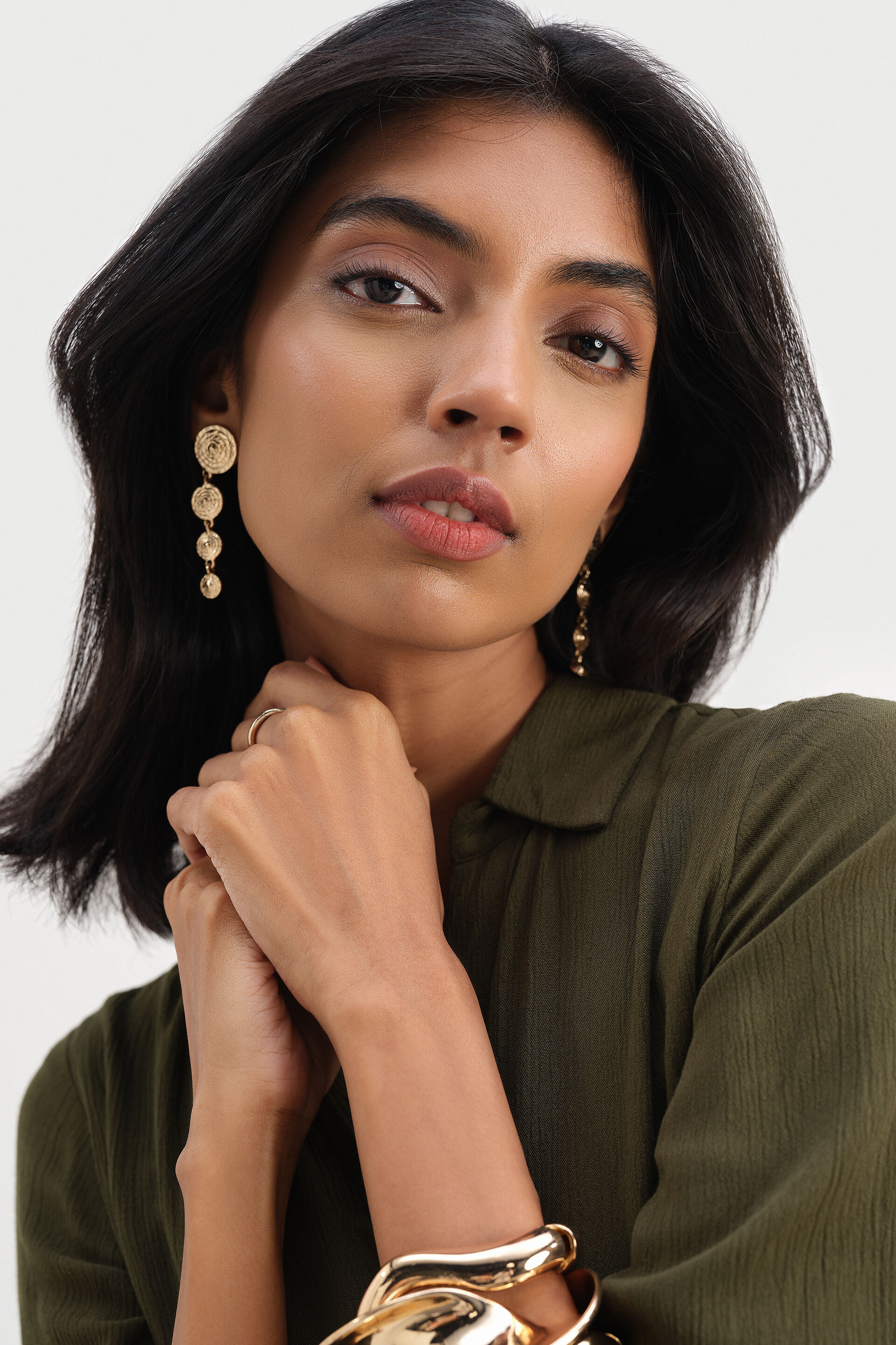 Opulent Ovals Earrings, , image 1